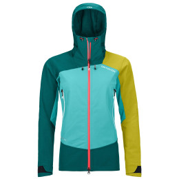 Giacca da donna Ortovox W's Westalpen Softshell Jacket blu Ice Waterfall