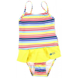 Costume da bagno per bambini Aquawave Sofia giallo StripePrint/SulfurSpring/Poseidon
