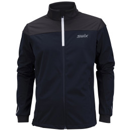 Giacca softshell da uomo Swix Cross M blu scuro Darknavy