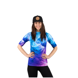 Maglietta sportiva da donna Drexiss All Mist Violet Coolmax