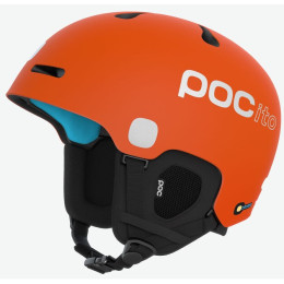 Casco da sci per bambini POC POCito Fornix SPIN arancione FluorescentOrange