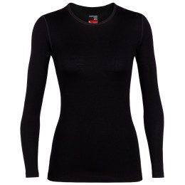 Maglietta da donna Icebreaker W's 260 Tech LS Crewe nero Black