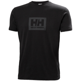 Maglietta da uomo Helly Hansen Hh Box T 2.0 nero Black