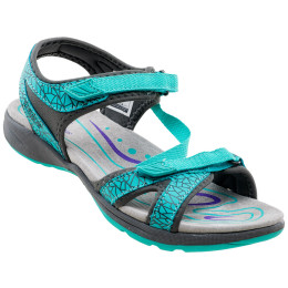 Sandali da donna Elbrus Madaka wo's turchese Turquoise/MidGrey/Purple
