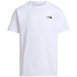 Maglietta da uomo The North Face M Mountain Sketch Regular Short Sleeve bianco TNF WHITE