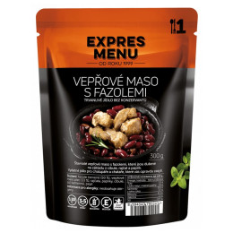 Pasto pronto Expres menu Spezzatino di maiale con fagioli 300g