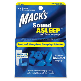 Tappi per le orecchie Mack's Sound Asleep 12 párů