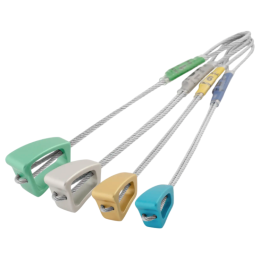 Nut set per arrampicata DMM Halfnut Set 8-11 Assorted