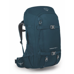 Zaino da escursionismo da donna Osprey Fairview Trek 50 blu night jungle blue