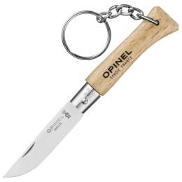 Portachiavi Opinel N°04 Inox Natural