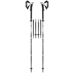 Bastoncini da trekking Leki Micro Vario Carbon Strong nero BlackLightanthraciteWhite