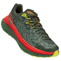 Scarpe da corsa da uomo Hoka Tecton X verde/arancio Thyme / Fiesta