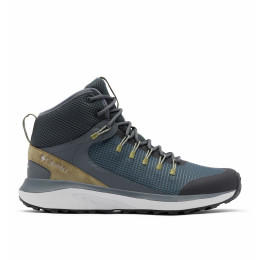 Scarpe da uomo Columbia Trailstorm Mid Waterproof grigio Graphite, Creek