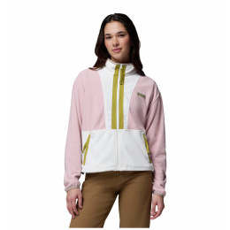 Felpa da donna Columbia Backbowl™ II Full Zip Fleece rosa Pink Agate, Sea