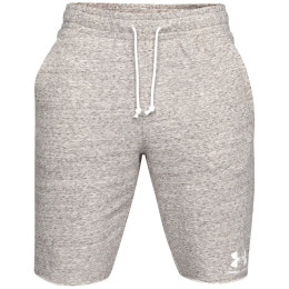 Pantaloncini da uomo Under Armour Sportstyle Terry Short bianco OnyxWhite/OnyxWhite