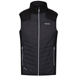 Gilet da uomo Regatta Halton B/W VI nero DkGrey/Black