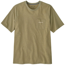 Maglietta da uomo Patagonia Men's Boardshort Logo Pocket Responsibili-Tee verde Gumtree Green