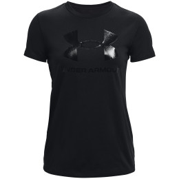 Maglietta da donna Under Armour Live Sportstyle Graphic SSC nero Black / / Black