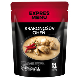 Pasto pronto Expres menu Coscia di maiale stufata con cipolla in salsa cremosa e piccante 300 g
