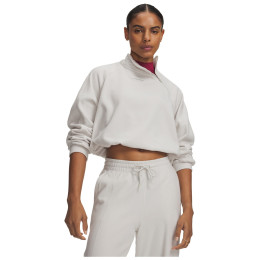 Felpa da donna Under Armour UA Performance Fleece QZ bianco