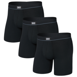 Boxer da uomo Saxx Essential Cotton Boxer Brief Fly 3Pk