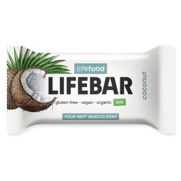 Barretta Lifefood Lifebar tyčinka kokosová RAW BIO 40 g