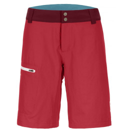 Pantaloncini da donna Ortovox Pelmo Shorts (2017) rosso HotCoral