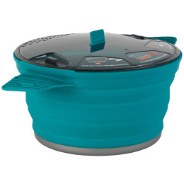 Pentola pieghevole Sea to Summit X-pot 2,8 l blu PacificBlue