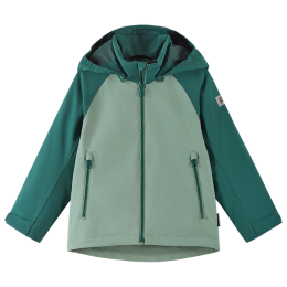 Giacca impermeabile per bambini Reima Sulkava Stone Green verde Stone Green