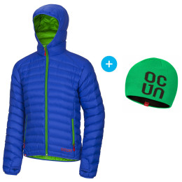Giacca da uomo Ocún Tsunami men + čepice blu/verde