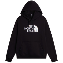 Felpa da uomo The North Face Essential Drew Peak Regular Hoodie nero TNF BLACK