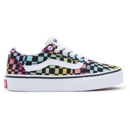 Scarpe da bambino Vans Ward nero TRIPPY CHECKERBOARD MULTI/WHITE