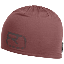 Berretto Ortovox 120 Cool Tec Logo viola scuro/rosa Chestnut