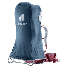 Telo antipioggia per portabimbi Deuter KC Raincover Deluxe blu scuro ara