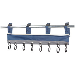 Set di ganci Brunner Arial blu/grigio