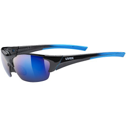 Occhiali da sole Uvex Blaze III nero/blu Black Blue/Mirror Blue (2416)