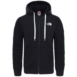 Felpa da uomo The North Face M Open Gate Fullzip Hoodie nero TnfBlack/TnfWhite