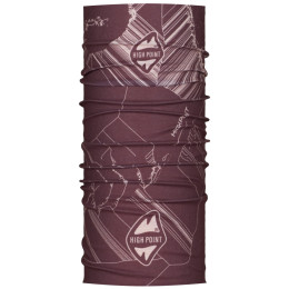 Scaldacollo High Point Tau Scarf rosa/bordeaux Fig