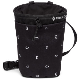 Sacchetto porta magnesite Black Diamond Gym Chalk Bag M/L (2023) nero BlackBinerPrint