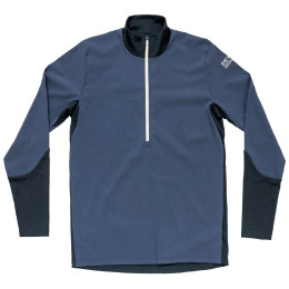 Felpa da uomo Devold Endurance Merino Cover Zip Man blu scuro NIGHT