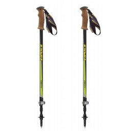Bastoncini da trekking Vipole Climber As Ql Cork verde