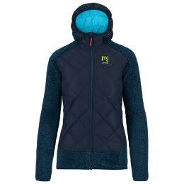 Giacca invernale da donna Karpos Marmarole W Jacket nero/blu Vulcan/Midnight