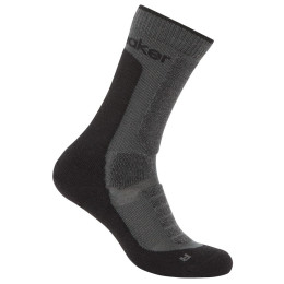 Calze Icebreaker W Mer Hike+ Heavy Crew nero/grigio Obsidian/Black