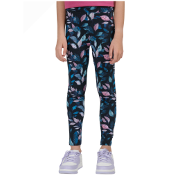 Leggings per bambini 4F Tights Cas F314 blu/rosa Multicolour Allover