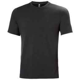 Maglietta funzionale da uomo Helly Hansen Lifa Merino Lightweight Tee grigio Ebony