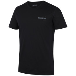 Maglietta da uomo Zulu Merino 160 Short 4C Comfy nero black