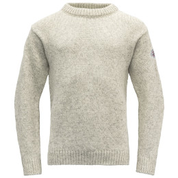 Felpa funzionale da uomo Devold Nansen Wool Sweater grigio chiaro GREY MELANGE