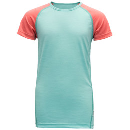 Maglietta da bambino Devold Breeze Junior T-Shirt (2019) azzurro Aruba