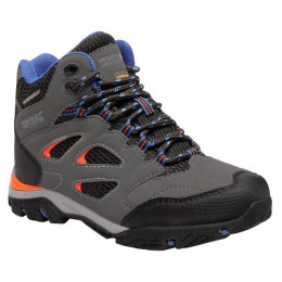 Scarpe da bambino Regatta Holcombe IEP Jnr grigio/blu Briar/Blzeor