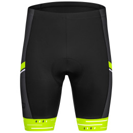 Pantaloncini da ciclismo da uomo Etape Racing 2.0 nero/giallo černá/žlutá fluo
